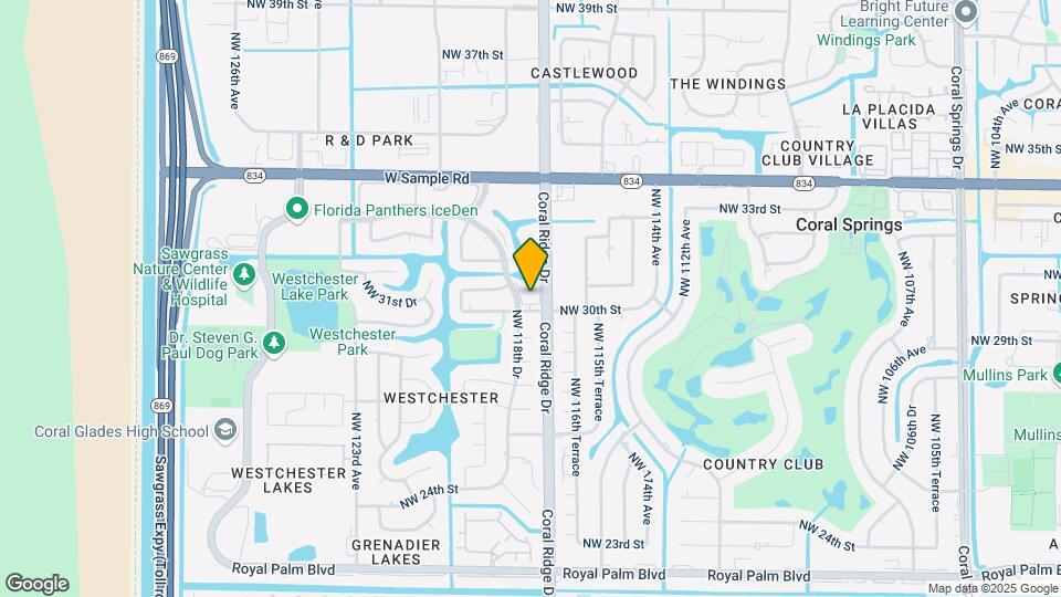 11783 NW 30th St Mapa y Detalles de la Ubicación