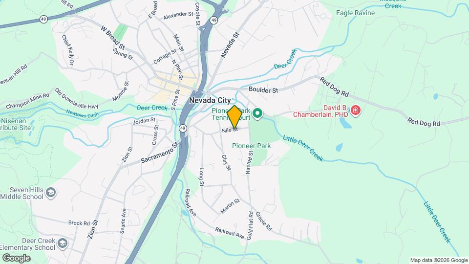 318 Nile St Map and Location Details