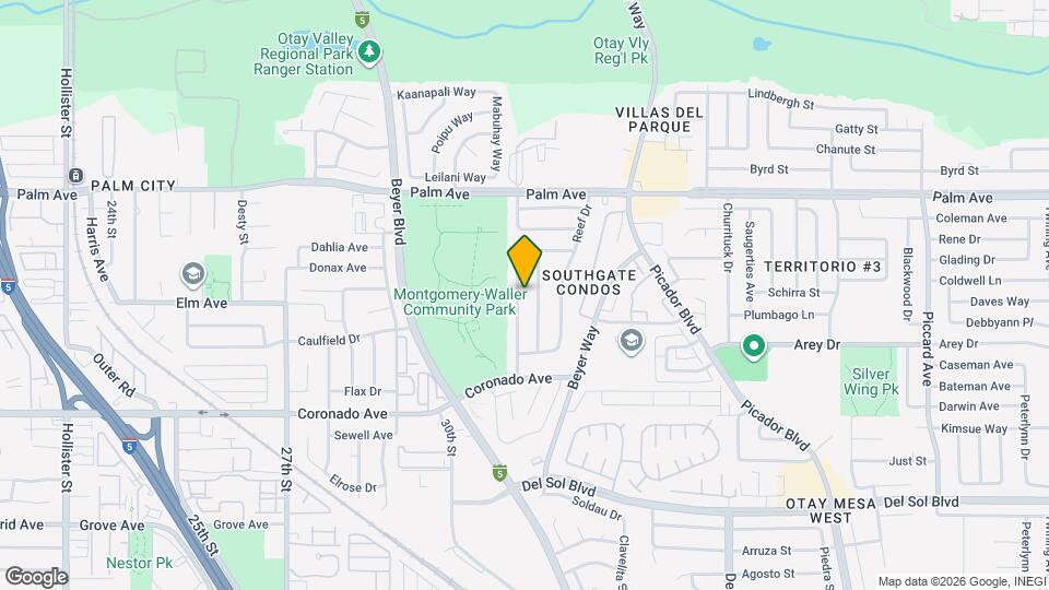 887 Hawaii Ave Map and Location Details