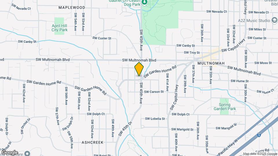 4517 SW Garden Home Rd Map and Location Details
