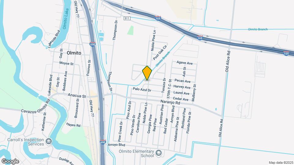 6925 Wild Olive Ln Map and Location Details