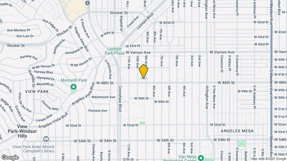 4721 9th Ave Map and Location Details