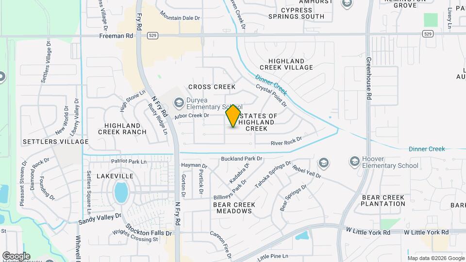 19938 Mason Creek Dr Map and Location Details