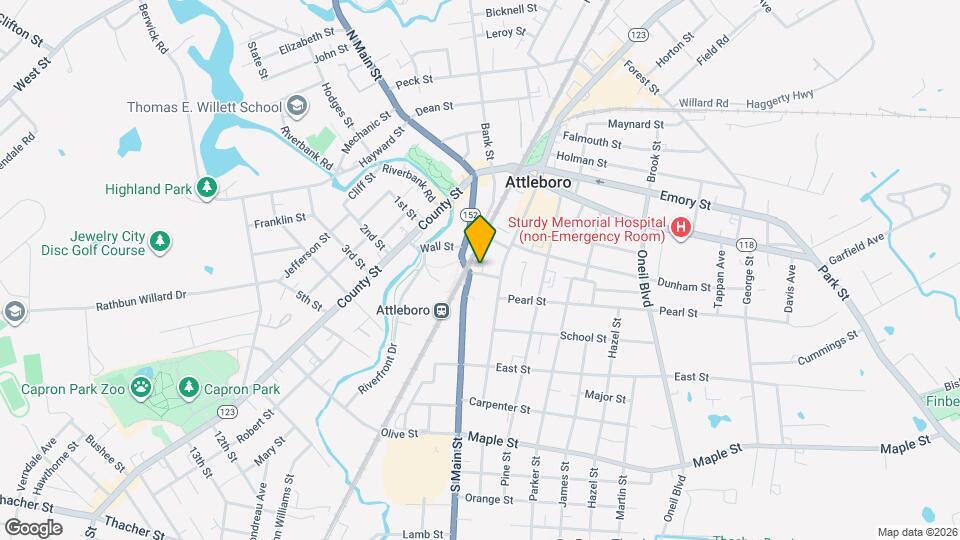 12 Capron St Map and Location Details