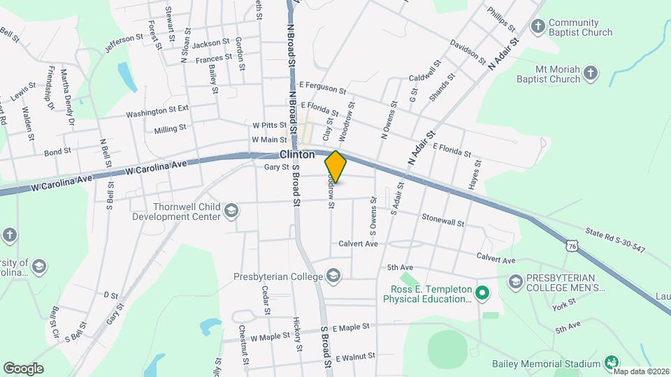 217 S Woodrow St Map and Location Details