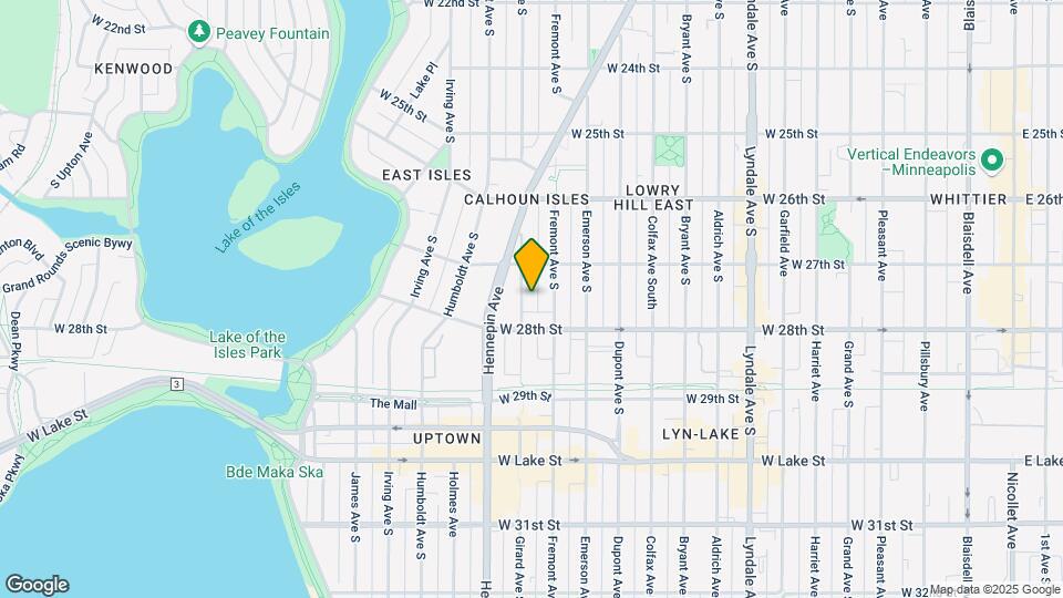 2733 Girard Ave S Mapa y Detalles de la Ubicación