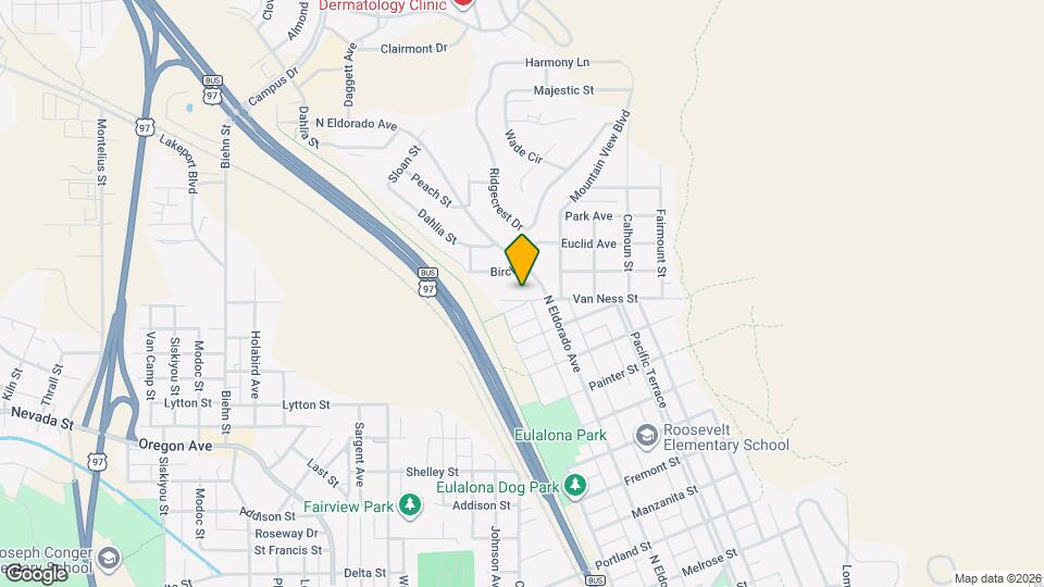 1875 Van Ness St Map and Location Details