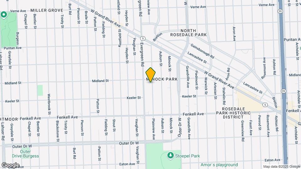 15519 Plainview Ave Map and Location Details