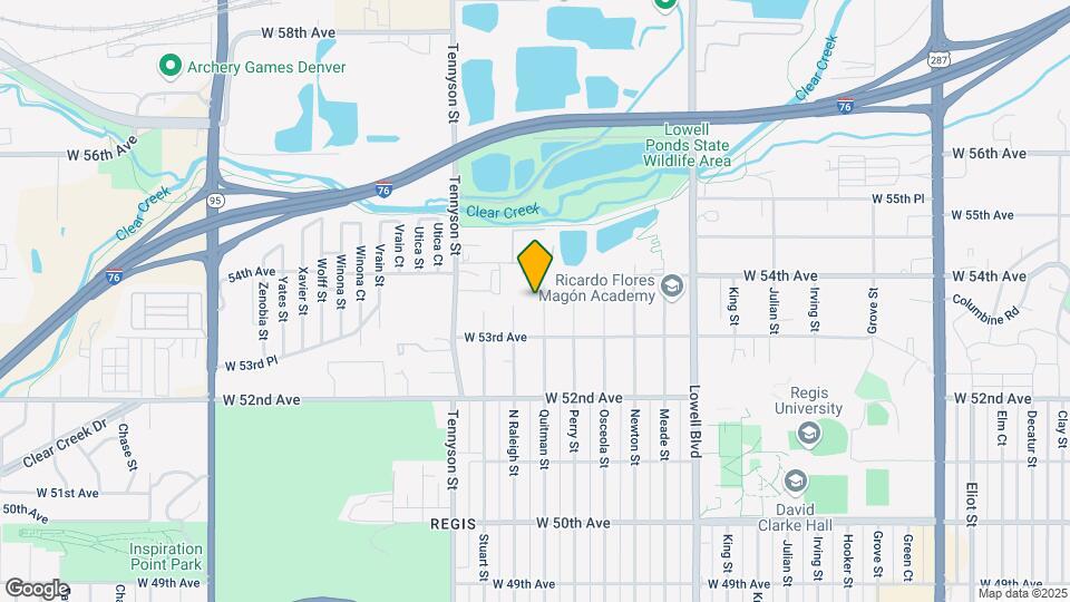 5355 Quitman St Map and Location Details