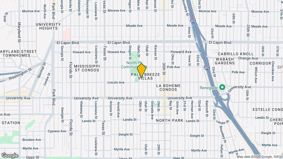 4011 Idaho St Mapa y Detalles de la Ubicación