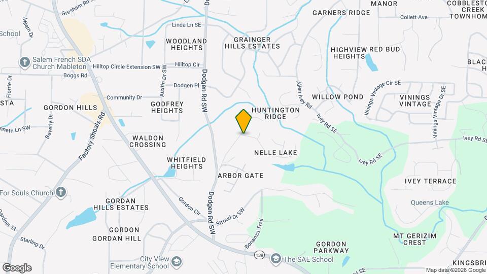 26 Nellie Brook Dr SW, Unit 5501 Harmon 8H-140 Map and Location Details