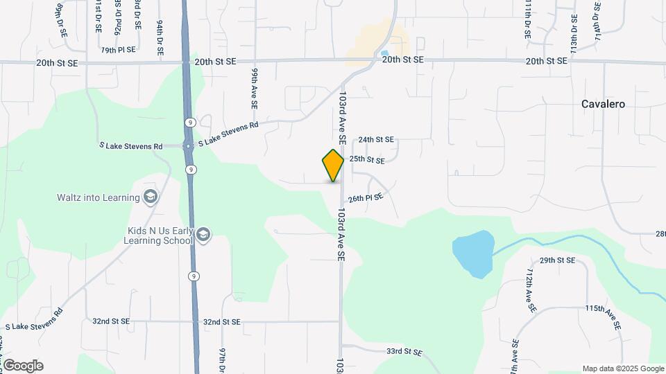 10224 25th Pl SE Map and Location Details