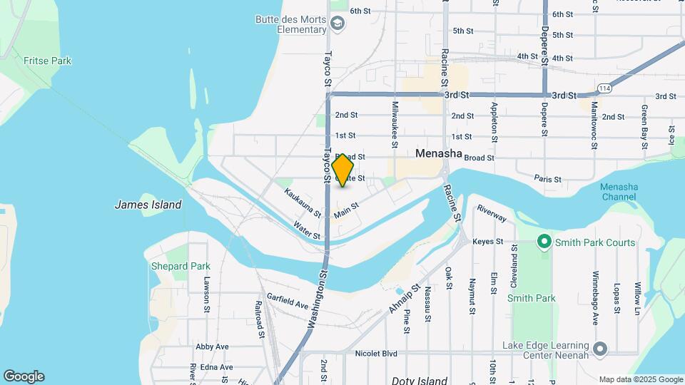 336 Chute St Map and Location Details