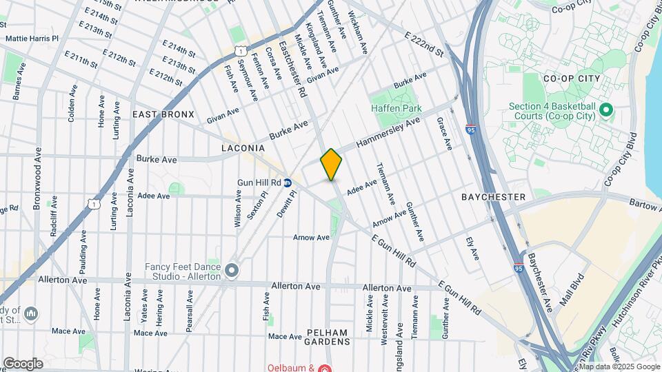 3017 Eastchester Rd Map and Location Details