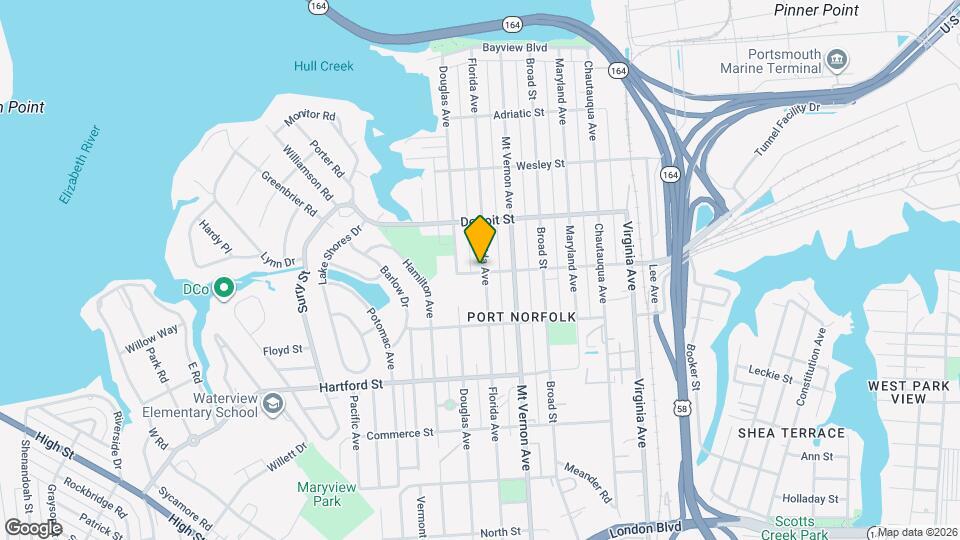 454 Florida Ave Map and Location Details