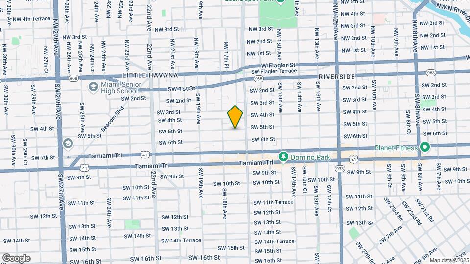 1744 SW 5th St Mapa y Detalles de la Ubicación