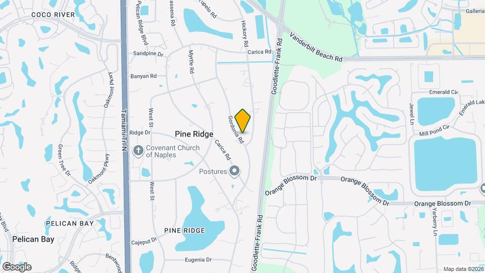 516 Gordonia Rd Map and Location Details