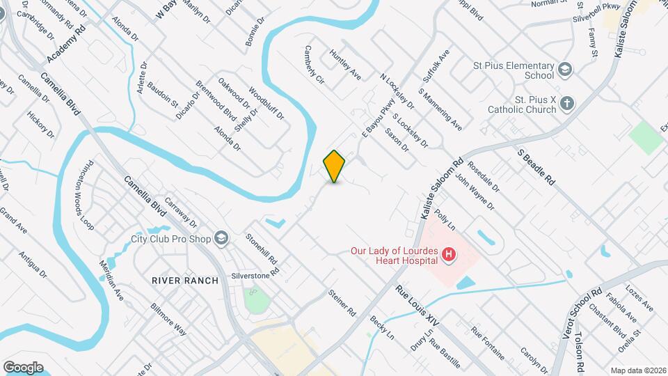 1401 E Bayou Pkwy Map and Location Details