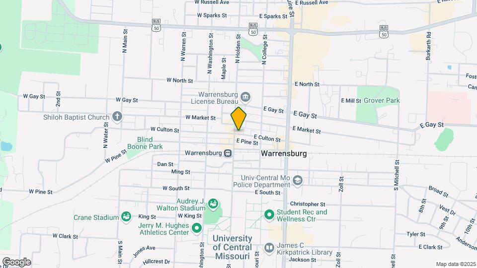 107 E Culton St Map and Location Details