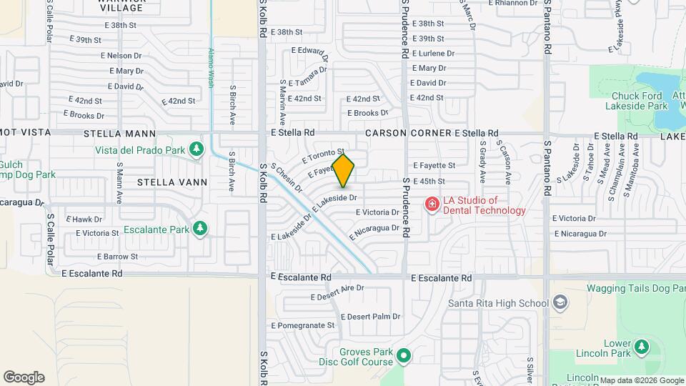 7321 E Lakeside Dr Map and Location Details