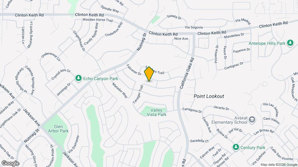 24006 Crowned Partridge Ln Map and Location Details