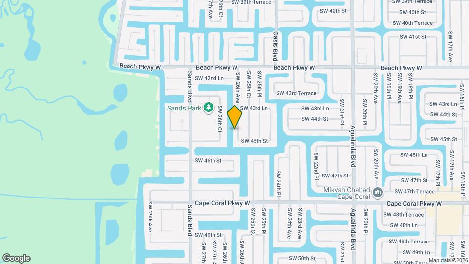 4412 SW 26th Ave Map and Location Details