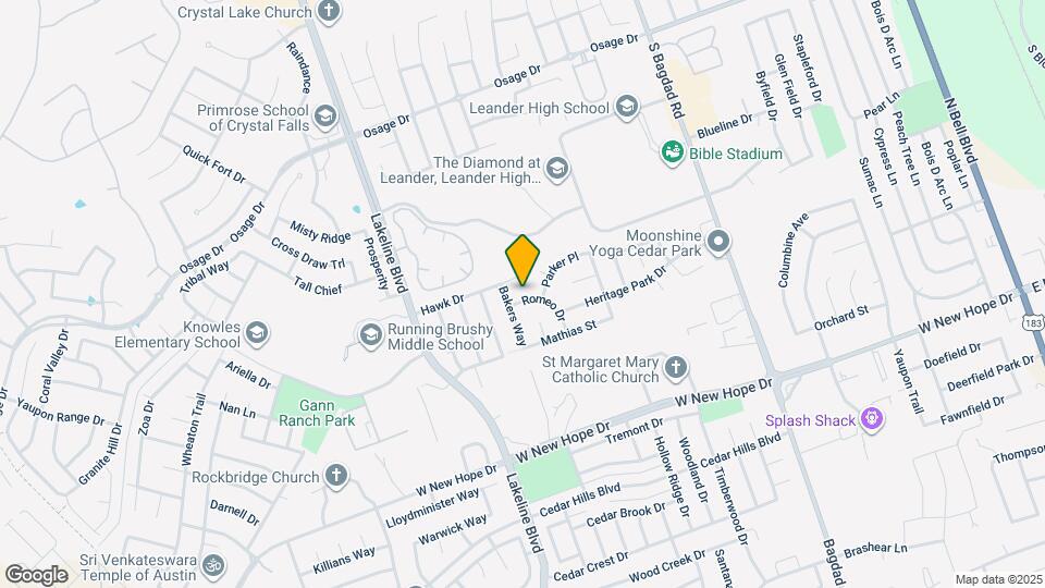 2408 Romeo Dr Map and Location Details