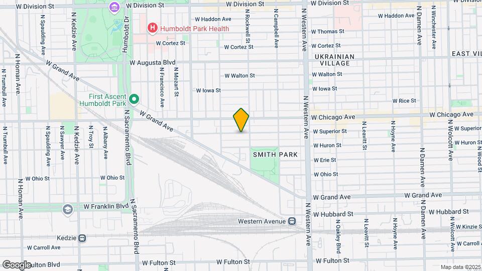 2619 W Superior St, Unit CH Map and Location Details