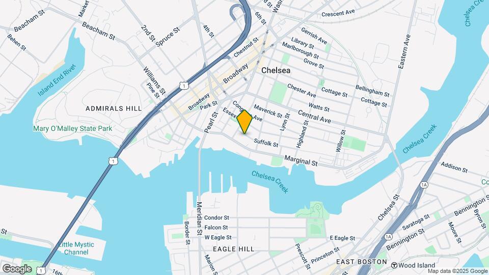 17 Suffolk St, Unit 3 Map and Location Details