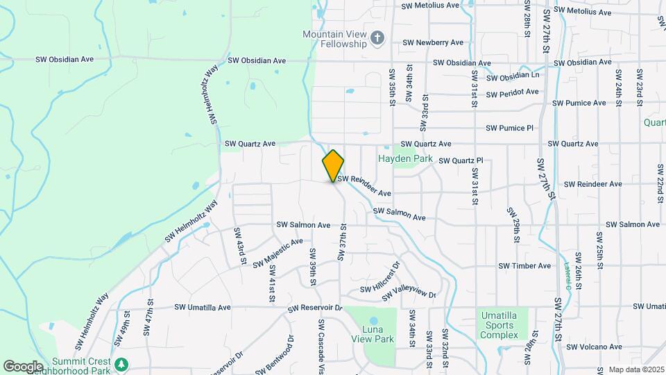 2103 SW 37th St Map and Location Details