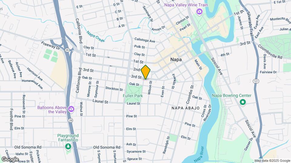 728 Seminary St Map and Location Details