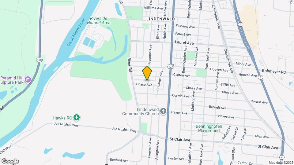 348 Chase Ave Map and Location Details