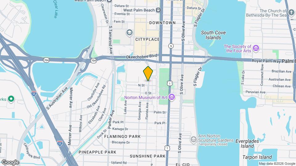 1127 Florida Ave Mapa y Detalles de la Ubicación