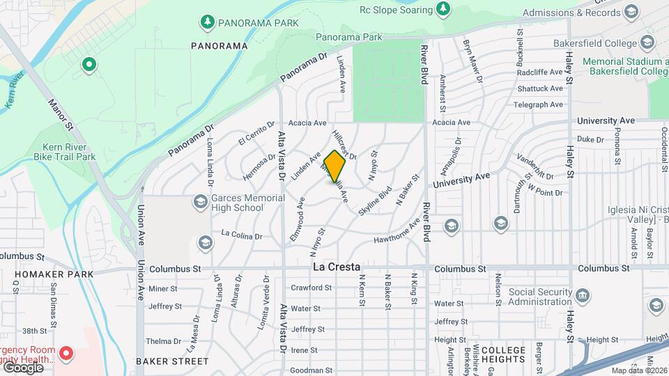 517 Magnolia Ave Map and Location Details