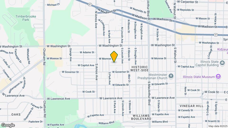 1224 W Monroe St Map and Location Details