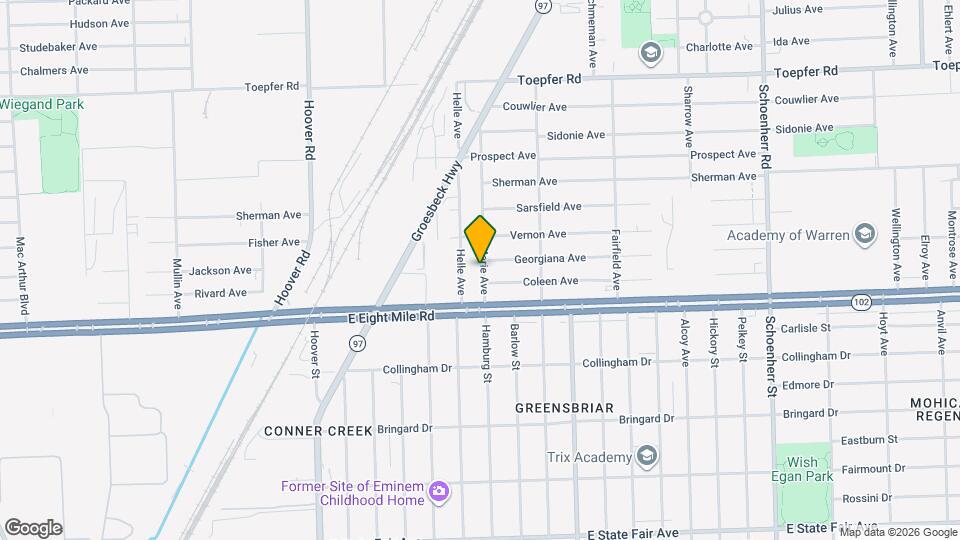 20803 Marie Ave Map and Location Details