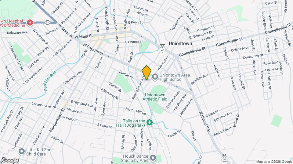 216 Wilson Ave Map and Location Details