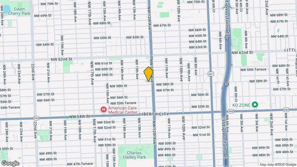 1205-1231 NW 58th St Map and Location Details