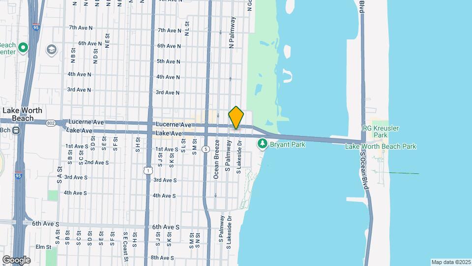 Lake Avenue Lofts Map and Location Details