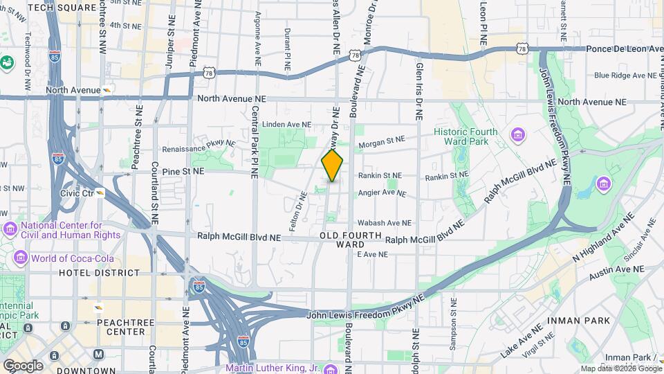 449 Parkway Dr NE Map and Location Details