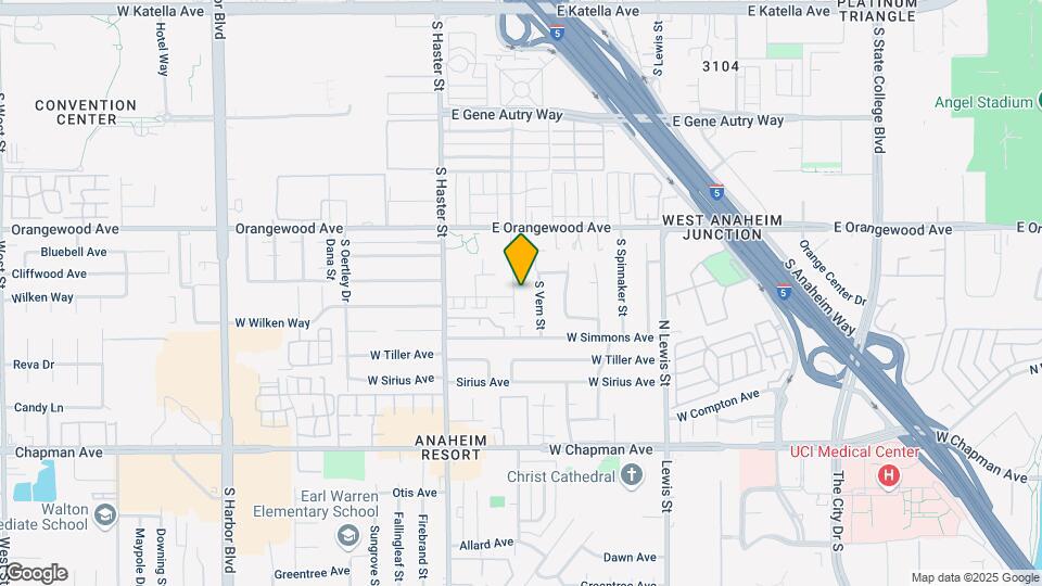 2158 Mountain View Ave Map and Location Details