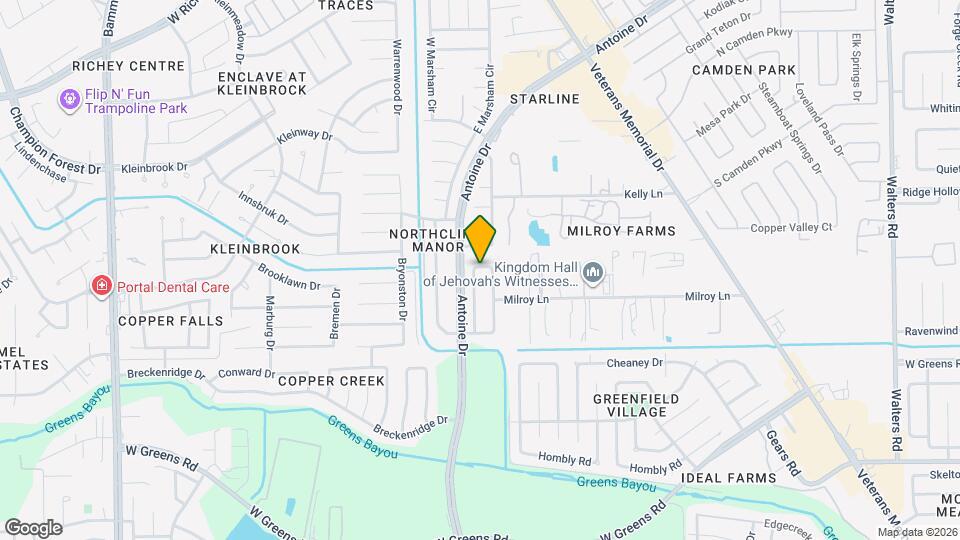 11726 Cliveden Dr Map and Location Details