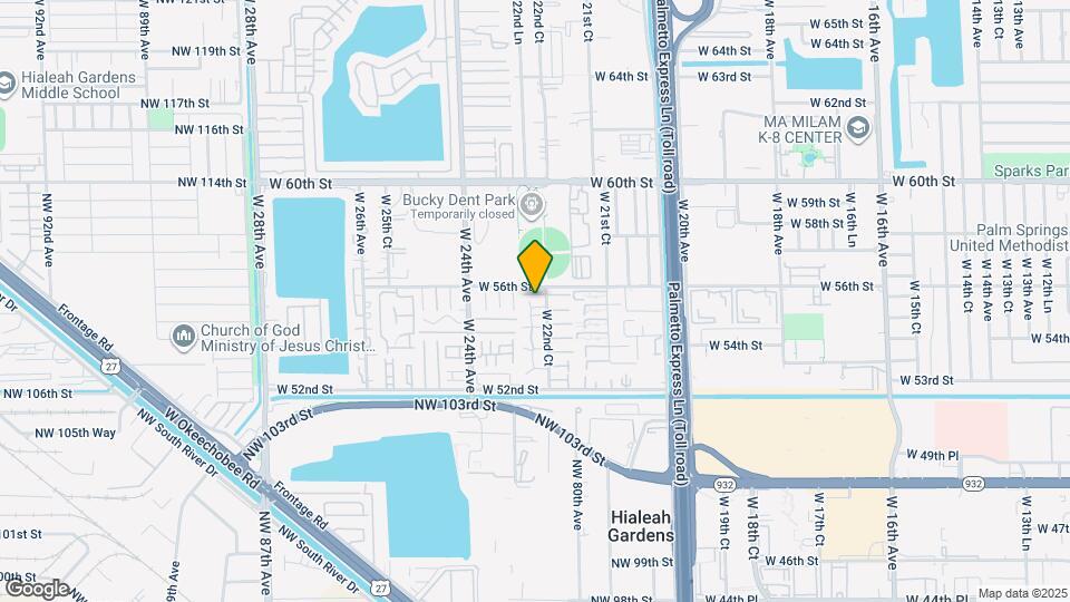 2255 W 55th St Map and Location Details