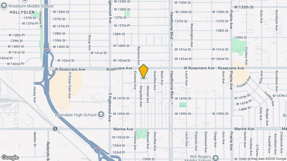 14420 Kingsdale Ave Mapa y Detalles de la Ubicación