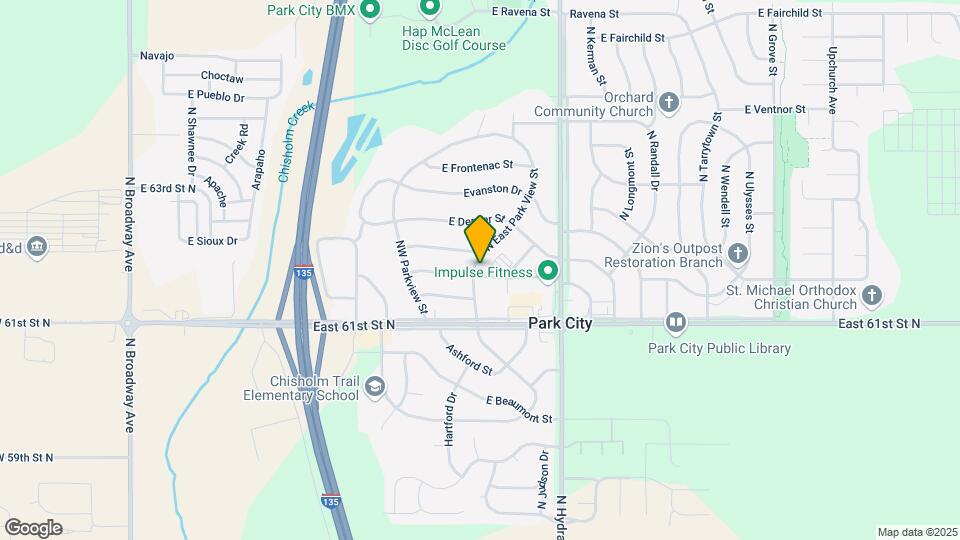 6300 N East Park View St Map and Location Details