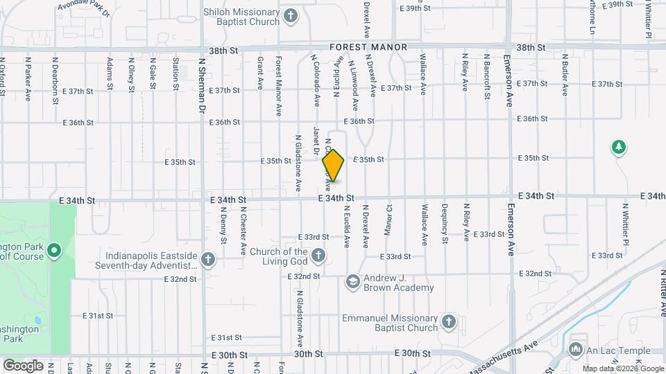 3415 N Colorado Ave Map and Location Details