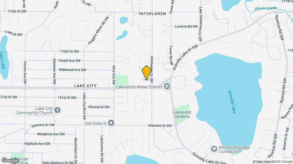 Lost Lake Forest Apartments Map and Location Details
