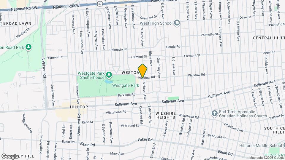 417 S Huron Ave Map and Location Details