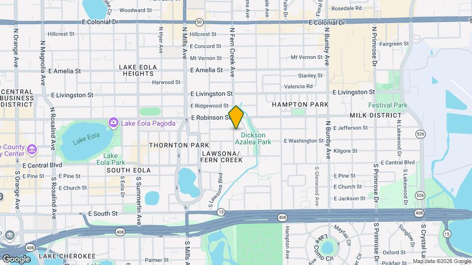 117 N Fern Creek Ave Map and Location Details