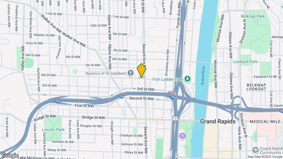 610 4th St NW, Unit #1 Mapa y Detalles de la Ubicación